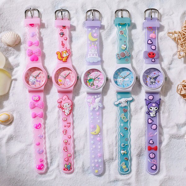 Cute cartoon kids watch elementary school watch high value quartz watch boy girl watch