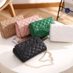 Bag wholesale texture chain bag 2022women handbag rhombic single shoulder bag cosmetic bag fashion women's bag