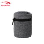 Dongguan cotton knit sweat-absorbing wrist strap football basketball tennis baseball sports order logo zipper wristband - Image 4