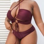 new foreign trade cross-border Amazon European and American sexy large size split bikini swimsuit ladies manufacturers wholesale
