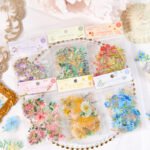 Picking up PET sticker pack Roaming Dreamland series creative flower and plant handbook DIY material stickers 6 selections