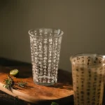 Calligraphy depicts glass water cup（360ml）） - Image 4