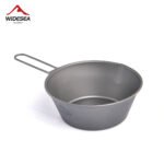 Pure titanium lightweight camping bowl