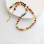 Bohemian contrast necklace - Image 2