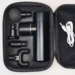 Foreign trade cross-border portable mute aluminum alloy massage gun fascia grab Shenzhen factory hot sale mini mini fascia gun - Image 6