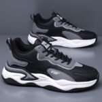 2025 New Men's High-end Sneakers, Versatile Men's Shoes, Spring Soft Sole Shock Absorbing Running Shoes, Lightweight and Breathable Running Shoes - Image 3