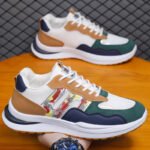 2025 New Men's Shoes Mesh Breathable and Comfortable Lace-up Men's Athleisure Shoes Cross-border Plus Size Shoes One Drop Ship