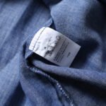 Suding's new double-layer cotton striped shirt women's loose simple cotton long-sleeved Japanese all-match soft shirt 7951 - Image 4