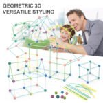 Foreign trade children's space soft straw magic smart stick assembly building blocks to build DIY creative educational early education toys