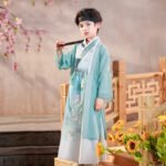 Boys' Han suit embroidery suit