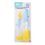 Dora Dobu bottle brush nipple brush combination bottle cleaning set bottle brush six-piece set 6062 - Image 3