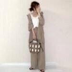 3-color cross-border hot-selling suit female Japanese style 2022 autumn new long-sleeved solid-color shirt + wide-leg pants two-piece suit - Image 2