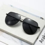 New 2625 sunglasses men's sunglasses metal full frame sunglasses double beam sunglasses sunglasses manufacturers straight - Image 2