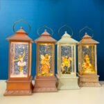 Romantic Snowflake Music Box Crystal Wind Lantern Ballet Music Box Crystal Ball Festival Decoration Light Night Market Stall Wholesale - Image 2