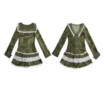 College style patchwork dress - Image 5