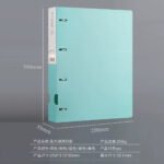 Student Office Wholesale Four-Hole Folder Opening School D-Type Document Folder Punch-Hole A4 Binder Factory Direct Supply