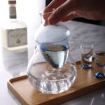 Japanese creative Toyo Sasaki glass Japanese sake cup sake jug cold wine jug ice wine jug wine warm wine jug - Image 2