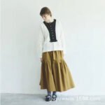 Japanese high-end splicing design sense niche cotton and linen long-sleeved shirt women's fresh and sweet raglan sleeve cardigan top - Image 2