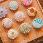New Chinese pastries and fruits Song Dynasty refreshments accompanying gifts Chinese wedding engagement table