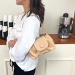 Pure color bag women 2022 new trendy Korean version simple shoulder Messenger bag spring and summer new small fresh saddle bag - Image 3