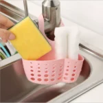 Thickened large kitchen sink drain basket storage hanging basket kitchen small supplies faucet hanging bag rack storage rack - Image 3