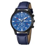 Foreign trade men's watches, high-end Hong Kong style fashion watches, fashionable and versatile quartz watches, high-end watches, men's watch sets - Image 4