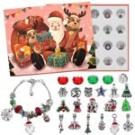 Amazon Countdown 24 Calendar Advent Surprise Blind Box DIY Creative Combination Christmas Bracelet Set - Image 4