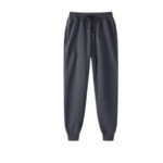 Fleece cross-border sweatpants, men's winter thickened loose pants, autumn and winter pants, men's sweatpants, loose and comfortable to wear - Image 4