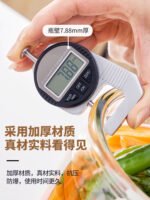 Wide mouth jar glass bottle sealed jar large capacity large kimchi household pickle jar with cover thickened miscellaneous grain storage - Image 2