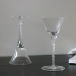 Medieval style red wine glass French crystal glass champagne glass foreign wine glass cocktail wine glass niche transparent small fragrance