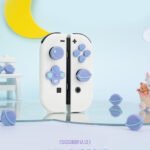 Extremely want genuine switch cat claw heart-shaped button stickers ns cross color stickers rocker cap protective sleeve accessories - Image 7