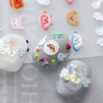 Ferrite new process three-dimensional 5D nail art stickers thin transparent back glue nail stickers nail accessories sprouting sky TS889 - Image 4