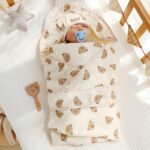 Spring and summer baby quilt four-layer crepe baby quilt cover blanket cotton gauze delivery room quilt swaddle towel maternal and child supplies