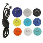 Paddle elastic rope buckle stainless steel D-ring