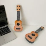 ins wind mini ukulele guitar simulation musical instrument small ornament retro bedroom decoration desktop ornament - Image 3