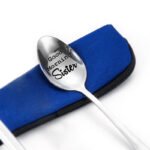 Cross-border special for stainless steel coffee spoon personality creative lettering couple Christmas gift spoon tableware ice spoon - Image 7