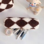 Pencil bag ins Japanese canvas large-capacity stationery bag 2021 new student cosmetic storage bag - Image 8