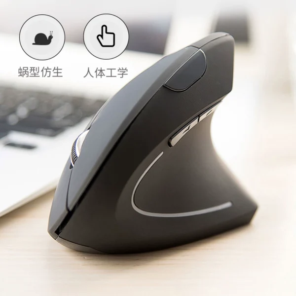 Genuine official vertical mouse ergonomic mute Bluetooth wireless anti-mouse hand vertical mouse left and right