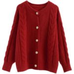 Japanese gentle style sweater women's jacket loose outerwear spring and autumn new retro lazy knitted cardigan women's clothing - Image 5