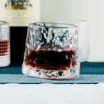 Just turn the high-end French designer style non-inverting glass wine glass whiskey glass creative tree pattern foreign wine cup - Image 2