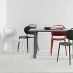 Nordic designer creative dining chair net red ins home back makeup chair modern minimalist plastic desk chair - Image 2