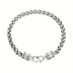 Cross-border hot sale new fashion bracelet men's keel bracelet retro fashion woven punk bracelet factory direct sales - Image 5