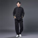 Improved Hanfu corduroy suit - Image 2