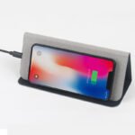 Cross-border mobile phone wireless charging mouse pad portable wireless charging folding mouse pad small laser engraving LOGO