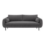 Nordic double sofa combination small apartment clothing store balcony apartment modern minimalist gray three-person fabric sofa - Image 5