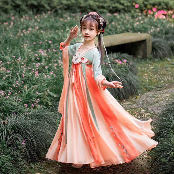 Girls' Hanfu elegant dress