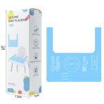 Amazon's new baby high chair suitable for silicone placemats children's table mats silicone non-slip placemats - Image 2