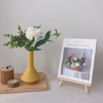 Ceramic Vase Ornament Living Room Flower Arrangement Ins Style Home Wabi Sabi Style Soft Decoration B&B Dining Table Study Room Flower Vessel - Image 3