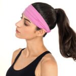 Ningbo Dashu Sports Hairband Women's Anti-perspirant Head Wearing Sweat-absorbing Headscarf Men's Yoga Running Fitness Wide Beam Hair - Image 5