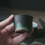 Hand-painted ceramic tea set - Image 3
